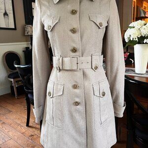 Rachel Zoe Blazer / Jacket Military Style Size 4 Tencel / Cotton